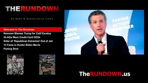 Gavin Newsom Blames Donald Trump for Mass Exodus from California