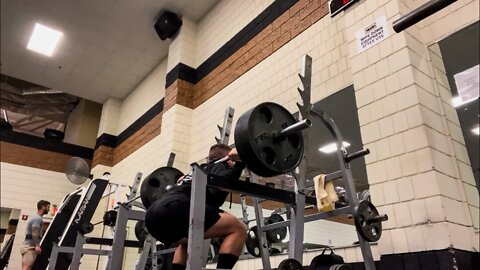 Bench Press and Squats - 20220221