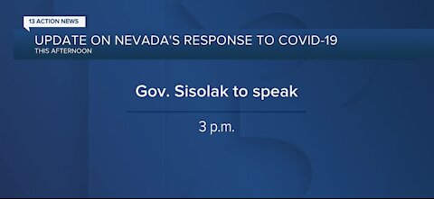 Update on Nevada's response to COVID-19