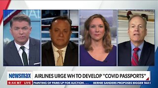 AIRLINES URGE WH TO DEVELOP "COVID PASSPORTS"