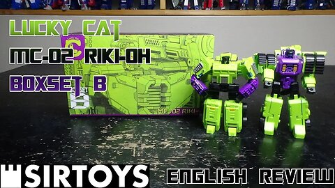 Video Review for Lucky Cat - MC-02 Riki Oh - Boxset B (Longhaul & Hook)