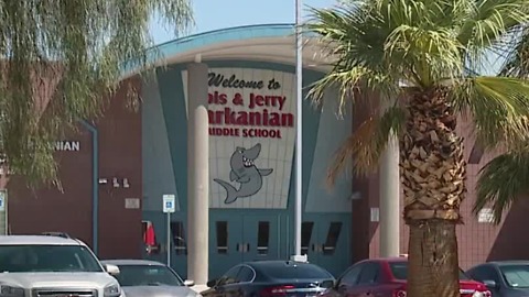 Tarkanian Middle School student reports being approached by men in van