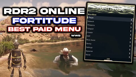 Fortitude (PAID Mod Menu) | RDR2 Online | Gold & Money | BEST PAID MENU | Undetected | More