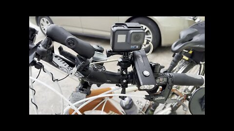 Marathon Training Bike Ride: Time Lapse using Go Pro Hero 6 on a Handlebar Mount