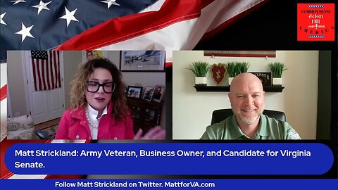 Common Sense America with Eden Hill & Matt Strickland, VA Restaurant Owner Slams COVID.