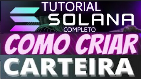 【CARTEIRA SOLANA】Como criar carteira SOLLET (solana) Tutorial completo, endereço SOL | Renda Extra