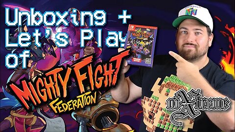 4 Player Fighting Action! Unboxing/Let's Play of Mighty Fight Federation