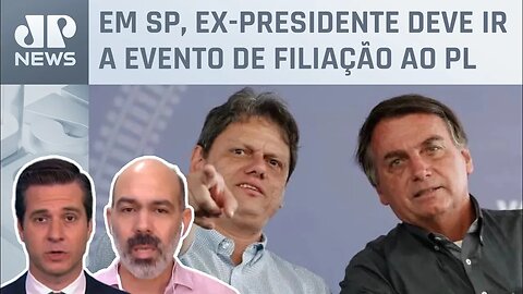 Bolsonaro e Tarcísio de Freitas marcam novo encontro em São Paulo; Schelp e Beraldo analisam