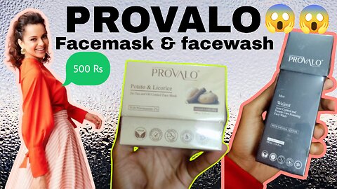 Provalo facewash & facewash in 500 Rs combo 😱✌ #review #unboxing #viral