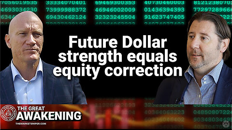 Future Dollar strength to trigger equity correction with Brent Johnson