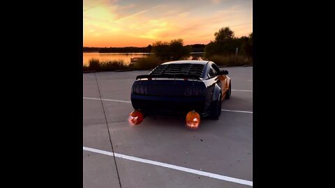 Mustang Halloween vibes