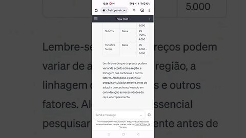 Descubra como o ChatGPT cria dados em formato de tabela em segundos! #chatgpt #produtividade