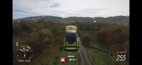 FH4 Outcrop Crest Danger Sign - Personal Best