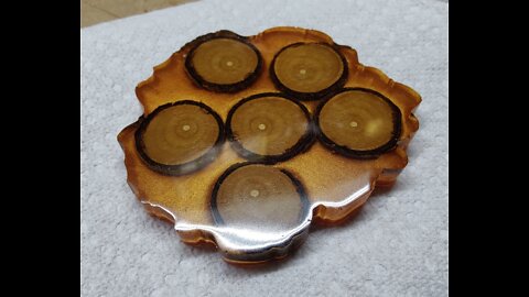 DIY Resin Coaster