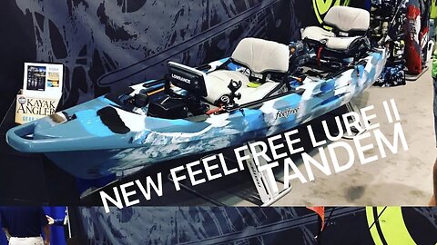 NEW: FeelFree Lure 2 Tandem Kayak with Optional Pedal/Motor System!