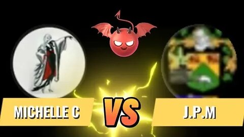 Michelle c and J.P.M face off 😵😵