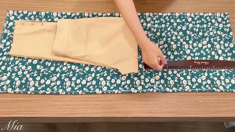 I didn't expect it to be so easy to sew clothes | Sew your own pants at home