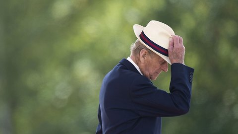 Prince Philip Hands Over His Driver's License