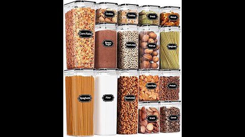 PRAKI Airtight Food Storage Container Set