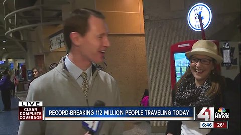 Airports expect record-breaking number of travelers this Christmas