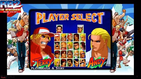 Real Bout Fatal Fury 2: The Newcomers - Playthrough & Story: Terry Bogard