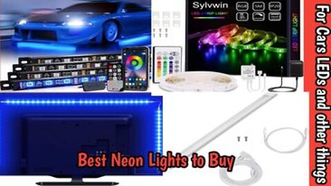 Beautiful Neon Lights For Cars And LED