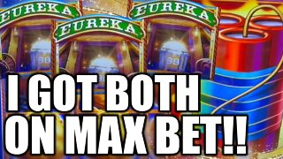 JACKPOT HANDPAY + Bonus In A Bonus On High Limit Eureka Reel Blast Slot Machine!