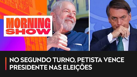 "A pesquisa Datafolha para o Bolsonaro foi..."