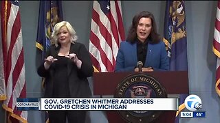 Gov. Whitmer provides update on state’s response to COVID-19