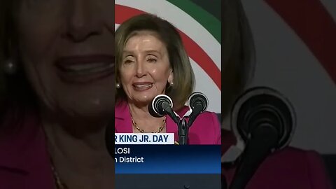 Nancy Pelosi looks blitzed at the MLK breakfast ceremony. #joebiden #nancypelosi 🇺🇸