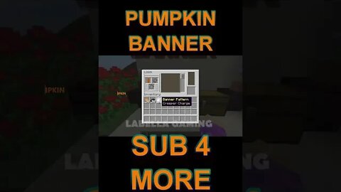 Minecraft: How To Make A Scary Pumpkin Banner