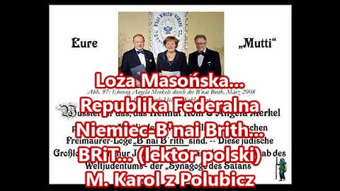 Loża Masońska... Bundesrepublik Deutschland-B'nai Brith... BRiT... (lektor polski)