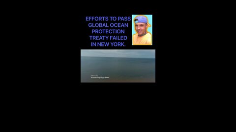 EFFORTS TO PASS GLOBAL OCEAN PROTECTION TREATY FAILED IN NEW YORK