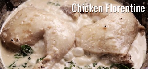 Chicken Florentine (Keto Diet)