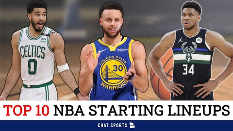 Top 10 NBA Starting Lineups For The 2022-23 Season