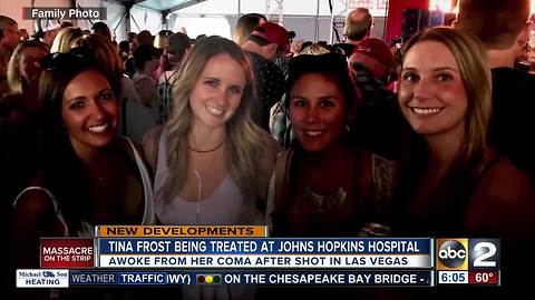 Maryland woman wounded in Las Vegas mass shooting transferred to Johns Hopkins Hospital