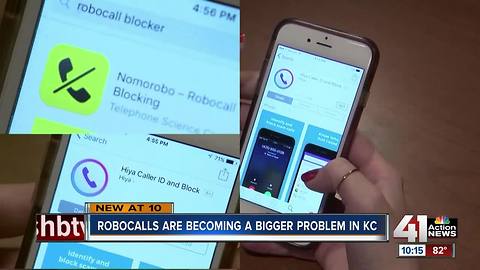 Robocalls becoming bigger problem in KC