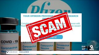 Better Business Bureau warns of vaccine survey scams