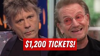 Bruce Dickinson Calls Out U2's Outrageous Ticket Prices