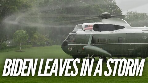 Mega Memorial Day run around D.C. from Arlington to the White House, and Marine One in a storm.