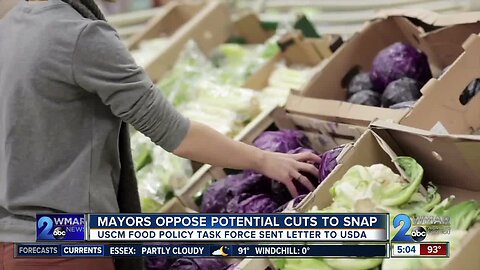 Mayors oppose potential cuts to SNAP