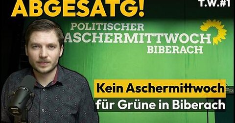 KEIN politischer Aschermittwoch für die GRÜNEN, Dunja Hayali entkommt Anschlag