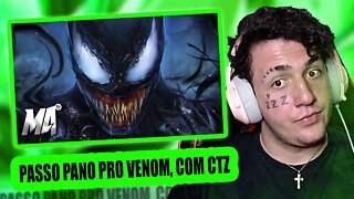 (VENOM OU HOMEM ARANHA?) Reagindo a Venom (Marvel) - Simbiose | M4rkim @Enygma | React Léo Muriel