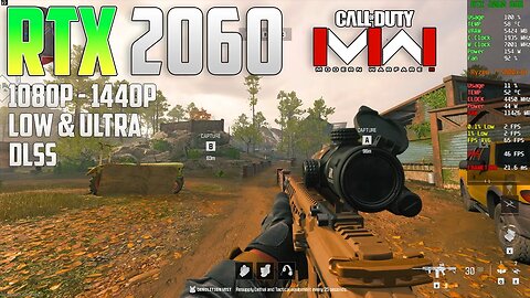 Call Of Duty: Modern Warfare 3 on the RTX 2060 | 1440p - 1080p | Ultra & Low | DLSS