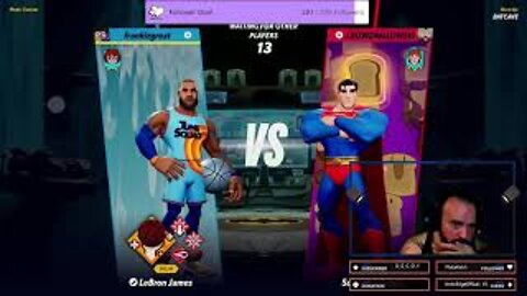 Fight to a Draw!? Frank vs Lbowz : Lebron vs Superman