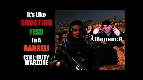 It's Like SHOOTING Fish In A Barrel! #Warzone