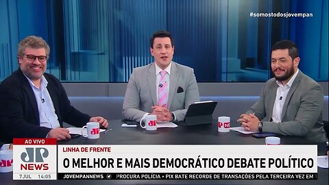 Monteiro e Suano discutem durante debate sobre aprovação da reforma tributária | LINHA DE FRENTE