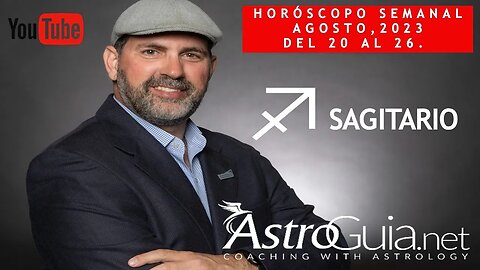 ♐ #SAGITARIO- Se sabio, te lo agradecerás luego. - #HoróscopoSemanal del 20 al 26 de Agosto, 2023.