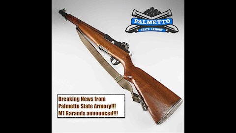 Palmetto State Armory M1 GARAND!!!! Breaking news from PSA!!!