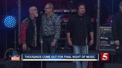 Thousands Come Out For Final Night Of Music At CMA Fest